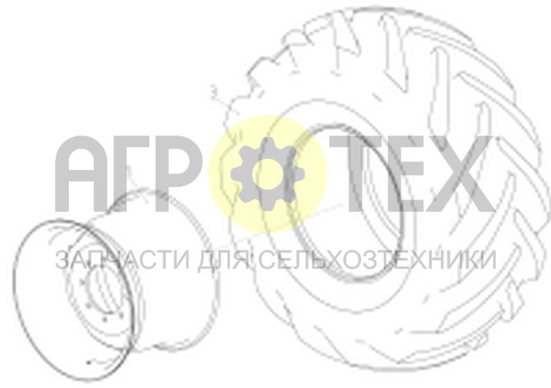 Чертеж Колесо ведущее (РСМ-100.07.03.010А-01)